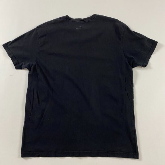 Huckberry Graphic T Shirt Mens Large Black Mountain Camping Trees Outdoors - Picture 4 of 9